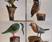 Vogeltjes van hout