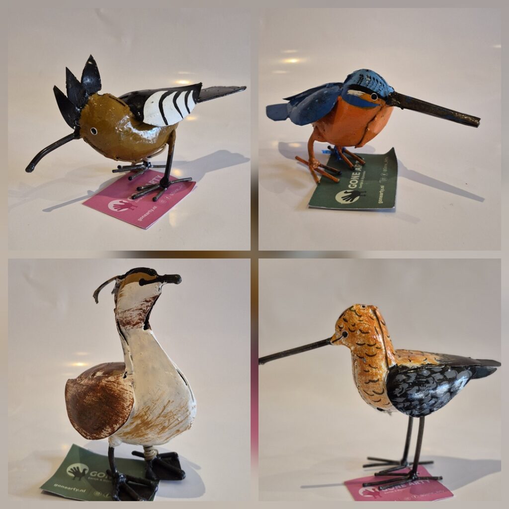 Vogeltjes van scrapmetal